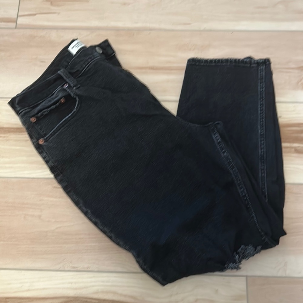 Abercrombie & Fitch women’s 14 R ankle straight ultra high rise